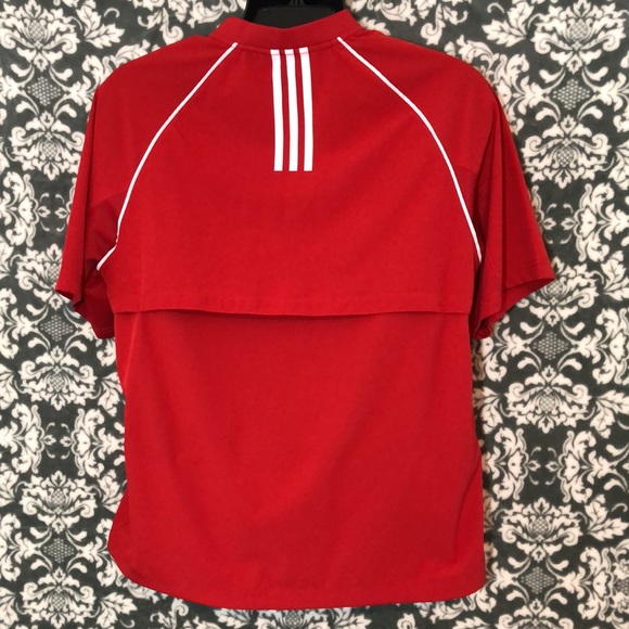 Adidas Athletic Shirt with Drawstring Bottom Sz S - Picture 4 of 11